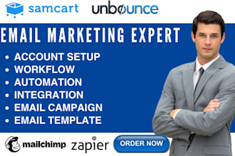 be your zapier integration unbounce samcart mailchimp freshdesk email automation