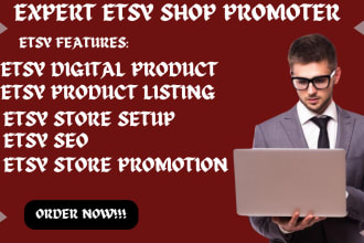 promote your etsy store, etsy digital products, etsy product listing, etsy seo
