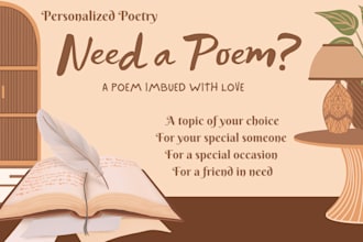 write you a custom poem about anything or for anyone