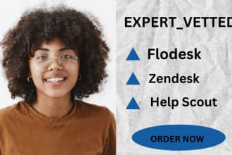 your flodesk email campaign zendesk freshdesk freshwork helpscout CRM expert