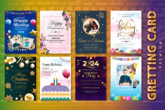design an invitation card for all occasions and celebrations
