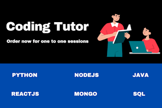 teach you python nodejs react databases sql mongo