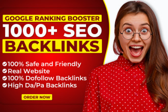 create 1000 SEO dofollow backlinks for google ranking with contextual links