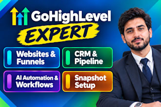 be go high level expert go high level website gohighlevel sales funnel