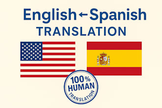 professionally translated english to spanish or spanish to english