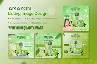design amazon product listing product infographic image listing