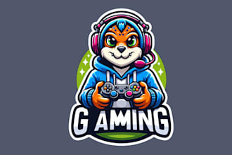make different gamer mascot logo design for you with unlimited revision