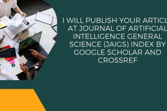 publish your article at journal of artificial intelligence general science