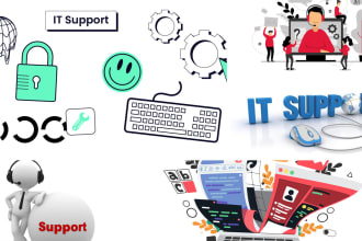 provide IT help desk support hardware and software install and configuration