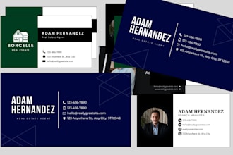 create a business card design for your company