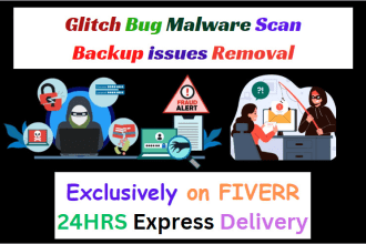 remove glitch malware and recover the wordpress website