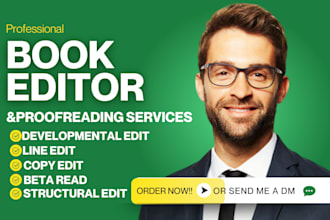 beta read developmental edit fiction novel proofread format memoir romance scifi