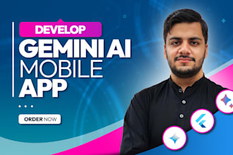 develop google bard or gemini app for mobile app and web app