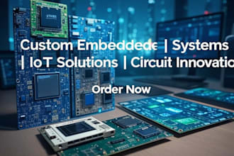 develop embedded and iot systems using stm32, arduino, esp32