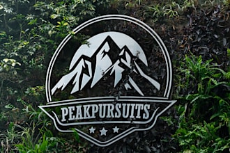 design adventure, outdoor, camping, mountain, hunting, hiking, travel logo