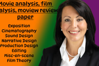 movie analysis, film analysis, movie review paper