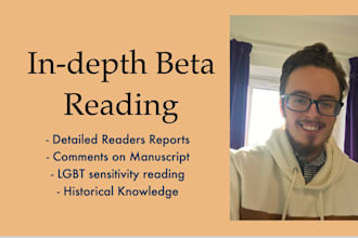 beta read your scifi fantasy historical or lgbt novel