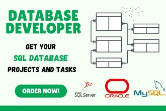 design and optimize sql database queries, erd, mysql, oracle, mssql