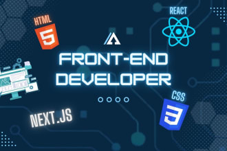 do your front end web developer with react next js