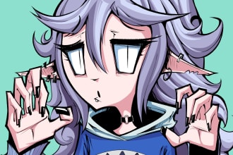 draw any pfp or icon in my cartoon style