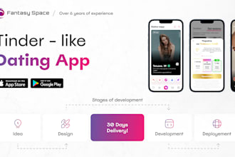 create a scalable dating mobile app