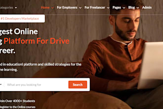 recruitment website, job board website, staffing agency site