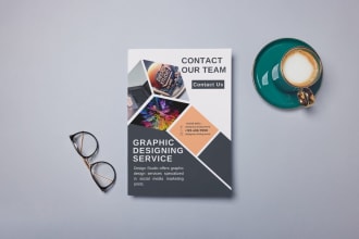 design eye catchy corporate flyer and professional poster