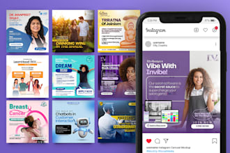 design an creative social media post for insta, and fb