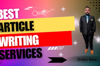 write high quality SEO blog posts and articles with in 24 hours
