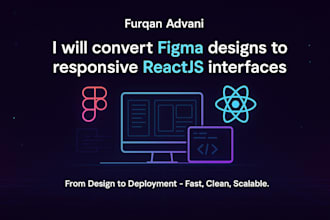 convert figma designs to responsive, pixel perfect reactjs websites