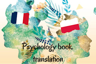 translate your psychology book in polish or in french