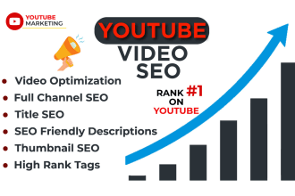 be best optimize your youtube videos seo enhancement and increase video