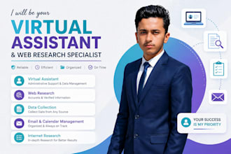 virtual assistant and web research specialist
