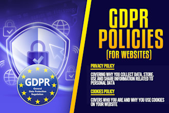 write a robust gdpr compliant data privacy policy for your website