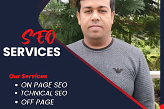do technical seo,off page and onpage optimization your site for fast rank