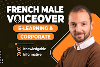 record your elearning or corporate french voice over