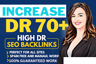 increase domain rating to DR 90 plus with high quality backlinks