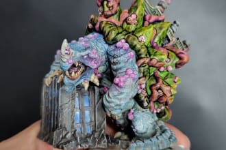 paint your models and miniatures 3d printing kit bashing