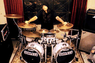 record or create acoustic or midi drums for your rock, metal, progressive, pop
