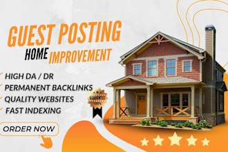 do home improvement guest post on high da home improvement blogs