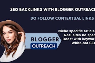 do contextual backlinks  through blogger outreach