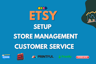 etsy, etsy store manager, etsy management, etsy listing, etsy setup, printify
