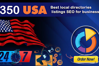 do top 350 USA local citations SEO and directory submissions