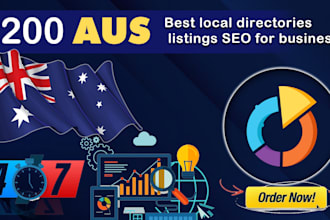 do 200 top high ranked australian web directory listings SEO
