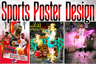 design amazing flyer for sports posters