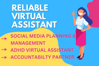 be personal admin VA buddy notion template workspace for dyslexia adhd adults