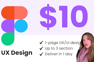 do UX design and research at a low price to start on fiverr