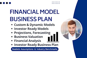 build excel financial model, business plan, projections, forecast, analysis