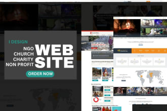 design non profit website, fundraising website, ngo website, charity website
