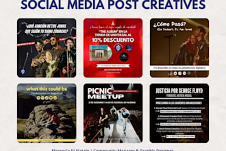 design social media post and graphic design 2025